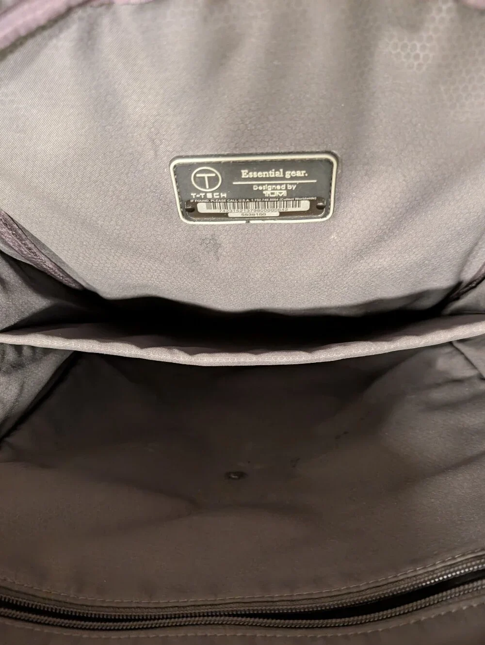 Tumi Tech Backpack w/ Luggage Passthrough in Green